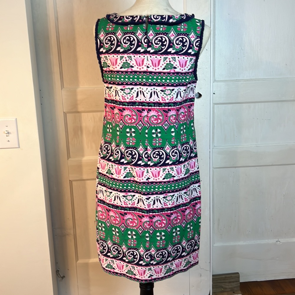Talbots Multicolor Patterned Dress - image 2
